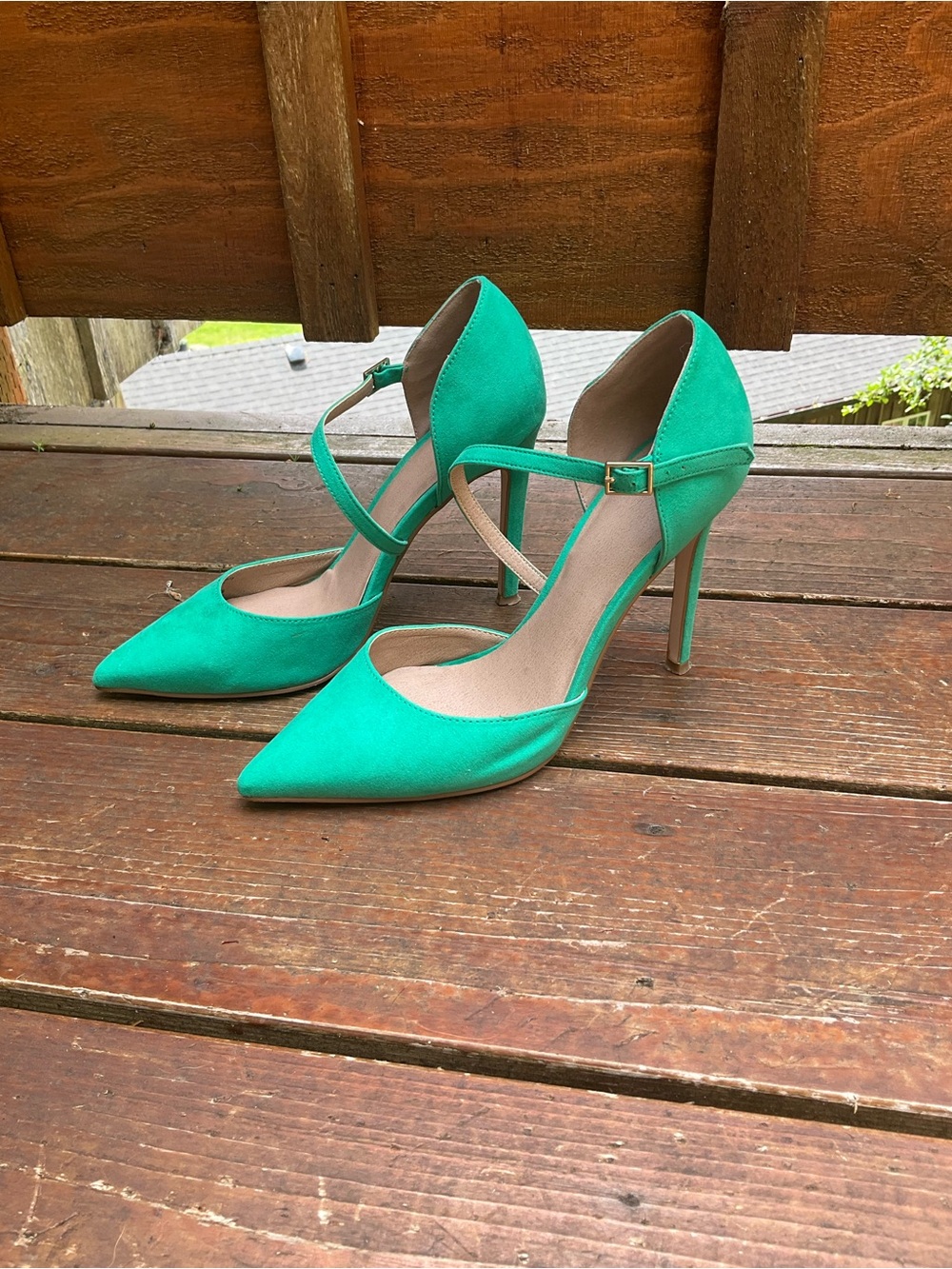 ASOS Bright Green Heels